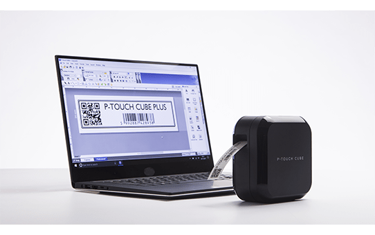 PT-P710BT - P-touch CUBE Plus - imprimante d’étiquettes rechargeable Bluetooth 5